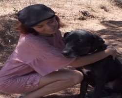 Vera is an animal lover and often goes for a walk with her dog Tofu.